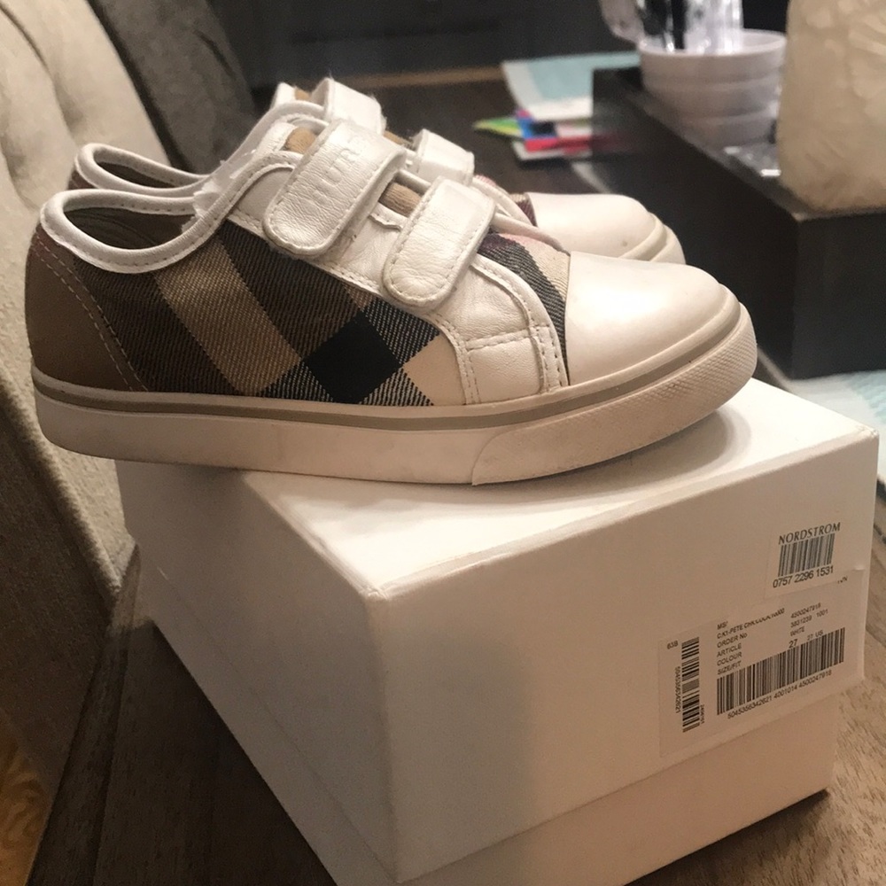Burberry kids sneakers